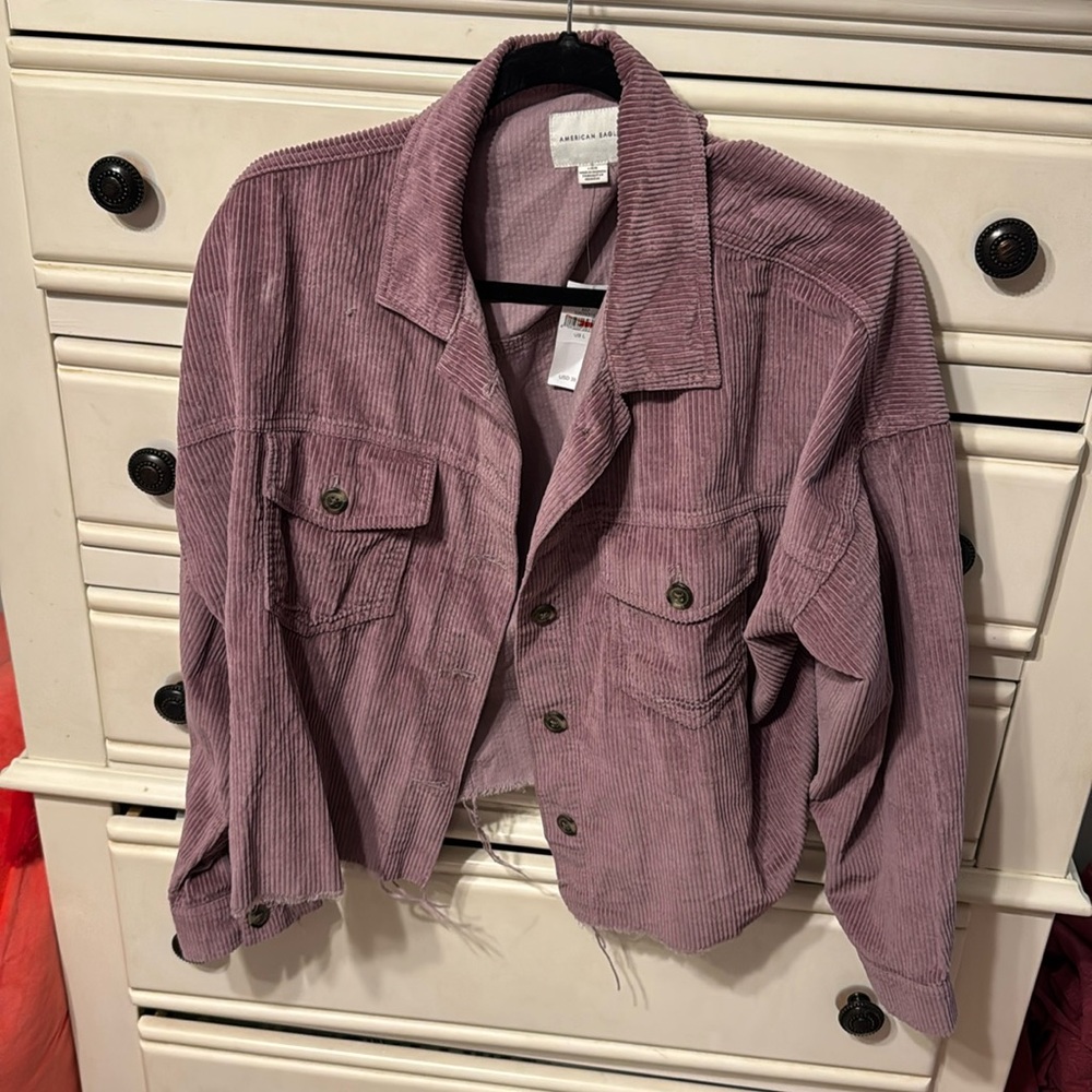 American Eagle Corduroy Shacket